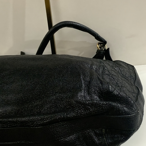 dior black cannage leather bee hobo bag - Picture 7 of 8